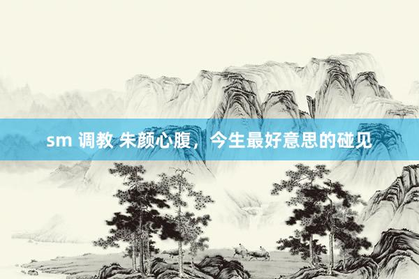 sm 调教 朱颜心腹，今生最好意思的碰见